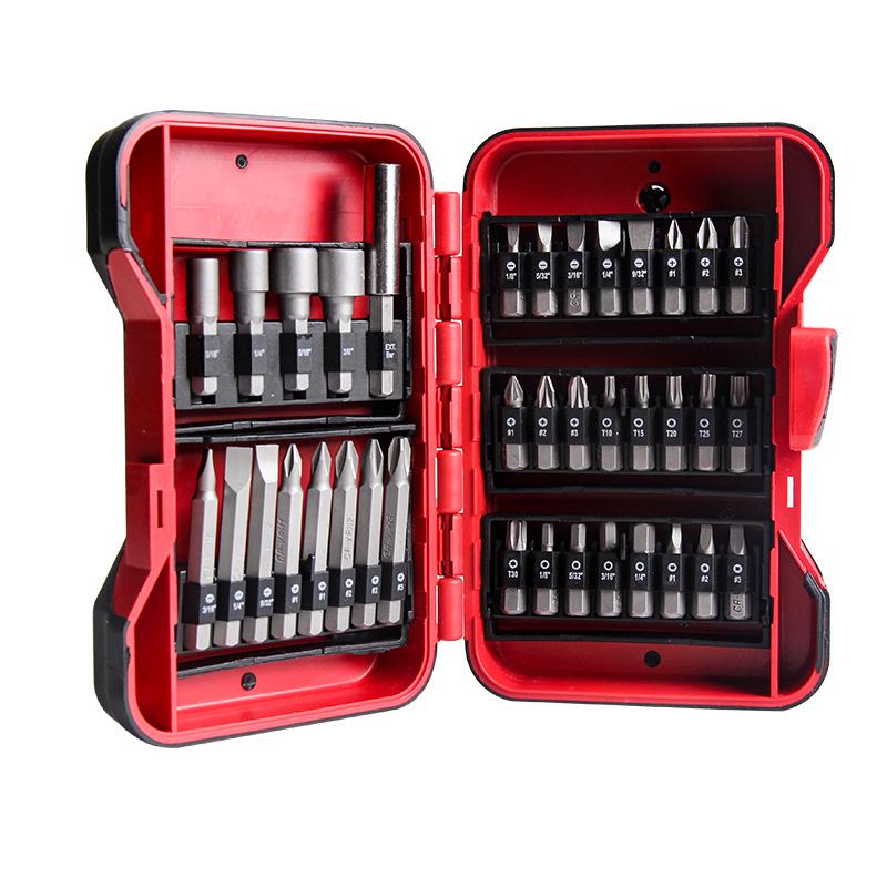 Electric Multifunctional Chrome Vanadium Alloy Screwdriver Bit Set 1988