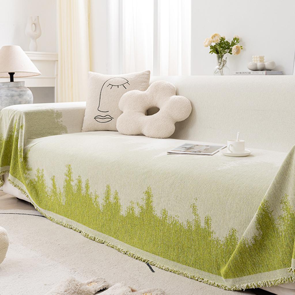 Simple Fashion Chenille Sofa Cover Four Seasons Universal Anti-Scratching Non-Stick Wool Universal Sofa Towel