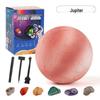 Handmade Archaeological Dig Eight-Planet Gemstone Bracelet Educational Toy