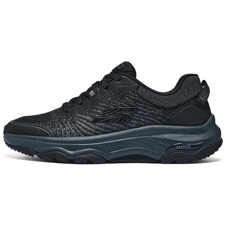 (WMNS) Skechers Go Walk Arch Fit Outdoor Wild Black Navy Women s 124448-BBK EU 36