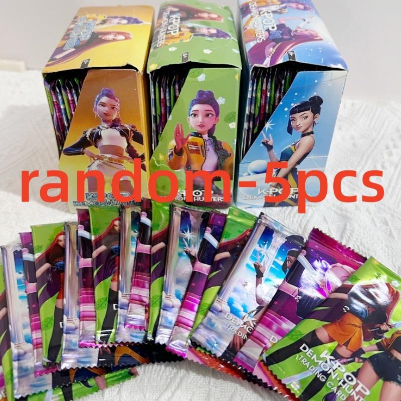 2026 Nové K-POP Loveci démonů Sběratelské karty, Anime Sběratelská karetní hra, Booster balíček vzácných fóliových karet, Dárek pro fanoušky a děti