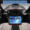 RANSOTO CUE Touch Screen Display Compatible With Cadillac ATS Escalade XTS SRX CTS CTS-V 2013 2014 2015 2016 2017 Digitizer Touch Sense With Trim