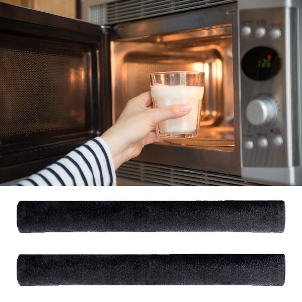 2pcs Refrigerator Door Handle Covers Skin Friendly Soft Universal Refrigerator Handle Protector for Oven Microwave