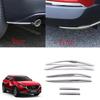 For Mazda Cx-30 Cx30 - StainlessSteel Front Rear Bumper Corner Protection Strip Cover Trim Decorate Car Accessories