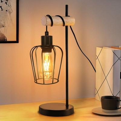 Table Lamp - NETTLIFE - E27 - Black Metal - H.15 Cm - Scandinavian Style