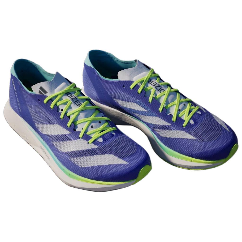 Adidas Adizero Takumi Sen 10 Cobalt Blue Lucid Lemon Men Sneakers Zero-Metallic IF1211