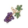 Rhinestones Brooches Crystal for Women Brooch Pins Wedding Vivid Fruit Elegant Jewelry