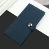 Canvas Geldbörse Herren Lange Geldbörse Mehrfachkarten Einfach Ultradünn Münzfach Bankkartenhalter Clutch Fotoklammer Bifold Geldbörse