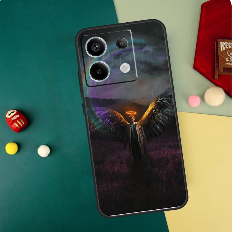 Angel Castiel Supernatural Case For Xiaomi Redmi Note 13 Pro 14 12 11 10 11S 12S Redmi 15 14C 13C 10C 12C 15C Funda
