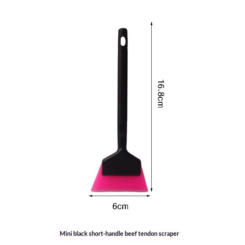 1Pcs Car Corner Windshield Handheld Cleaning Tool Small Window Tint Mirror Squeegee Different Softness Rubber Blade Scraper