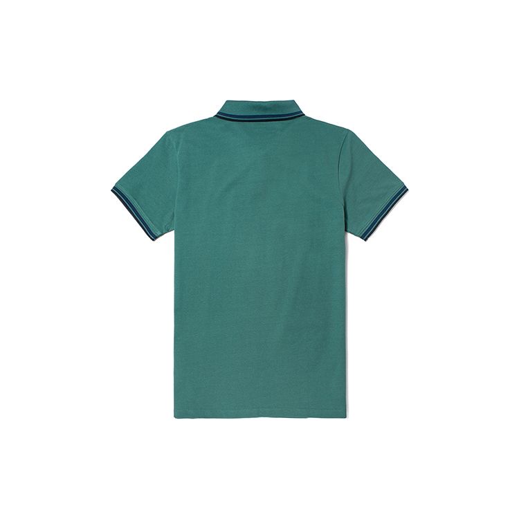 Timberland Casual Striped Breathable Short Sleeve Polo Shirt Men polo shirts Blue Green A62SH-CL6