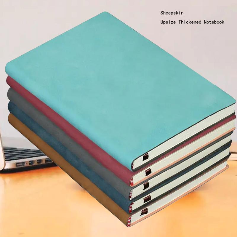 Thickened A5 A6 B5 Business Pu Notepad Sheepskin Student Stationary Notebook Lined Daily Planner Notebook Journal