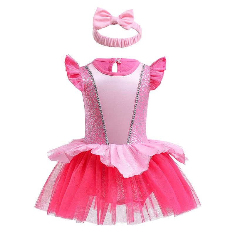 Vestito Halloween Bambina Neonato Bambino Principessa Tulle Tutù Vestiti da Festa Bambine
