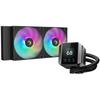 PC Cooling - DEEPCOOL - MYSTIQUE 240 ARGB - 12 Cm - 500-2400 Rpm - Black