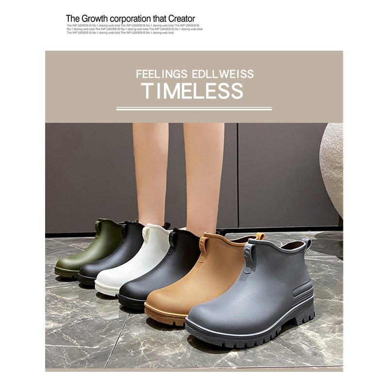 Couple's Outdoor Anti Slip And Waterproof Rain Boots