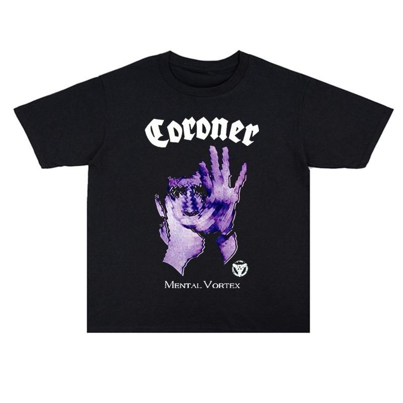 The American and European Avantgarde Heavy Metal Band The Coroners Orchestras Albumthemed Short Sleeves and Loose Fit M
