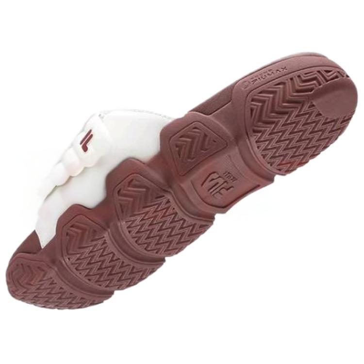 FILA Fusion Buster Slippers Women slippers White Brown T12W421503FSC