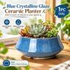 Retro Kiln-Changed Ceramic Mini Flower Pot