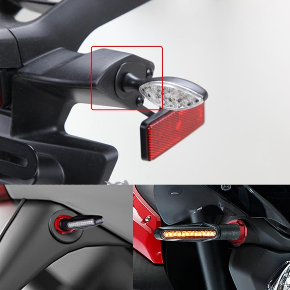 Motocyklový adaptér směrových světel Distanční podložky Sada montážních desek pro honda XADV750 X-ADV750 XADV X-ADV 750 2017