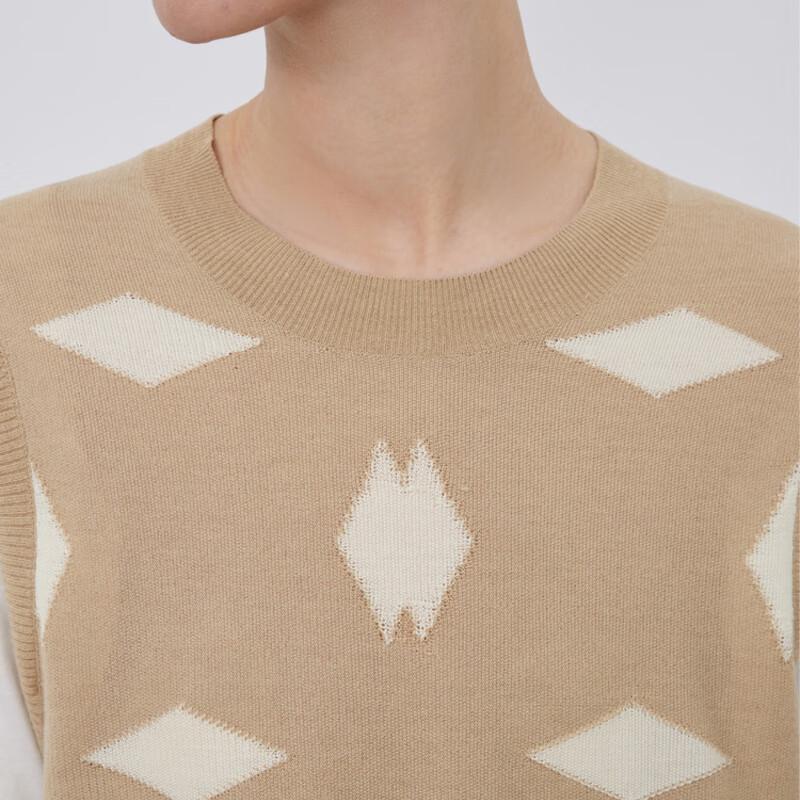 LESS 2023 Autumn Purl Stitch Short Sleeve Pullover