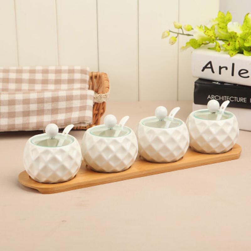 

Qianxing Ceramic Salt, Pepper & Oil Dispenser Set