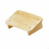 Angled Footboard Adaptable Use Footstool AntiSlip Surface Beneath Desk Rest for Home Workers,