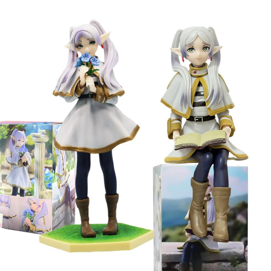 Anime Frieren 'Beyond Journey'S End' Elf Character Collectible Figure Pvc Model Toy For Desktop Decoration Ideal Gift