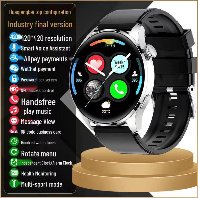 Watch4 Smartwatch: Call-Ready, New Vi/Vo Compatible, Bluetooth Multi-Function