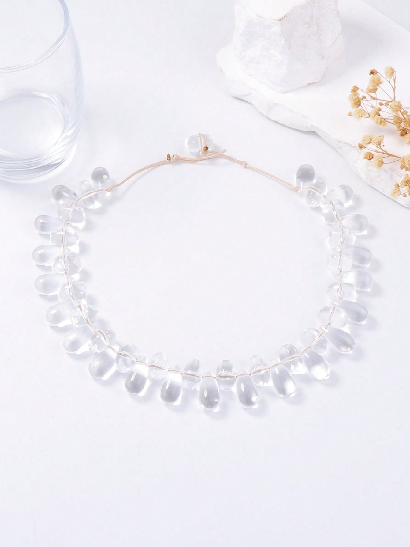 

Модное ожерелье для женских украшений прозрачный