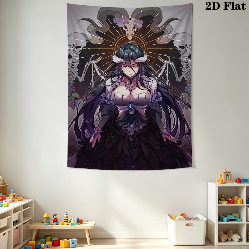 Cartoon Queen Graphic Print Pattern Home Decor Tapestry, Wall Hanging, Decorative RV Wall Cloth.XGT0914391