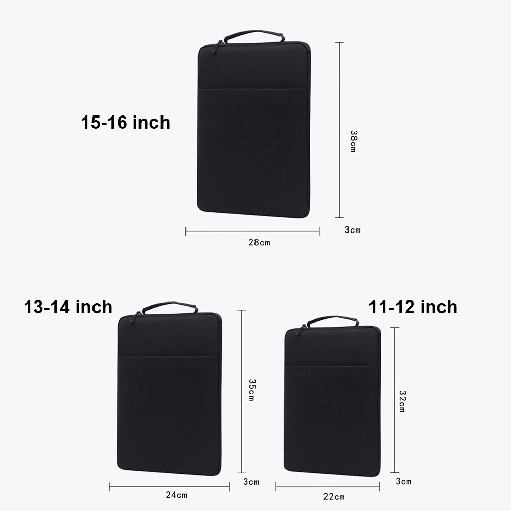 11 13 15 inch Laptop Handbag Ultrabook Sleeve Case Notebook Computer Cover Shockproof Business Pouch For Apple/Lenovo/HP/Dell