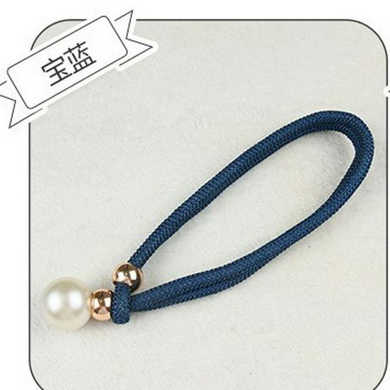Creative Night Pearl Punch-Free Curtain Tiebacks - Simple Rope Buckle Accessories