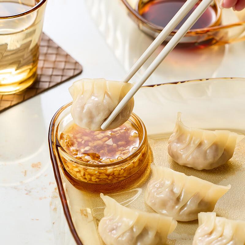 VISIONS Corning Crystal Glass Dumpling Plate