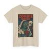 Zombie Bride T-Shirt: Retro Comic Halloween Wedding Tee