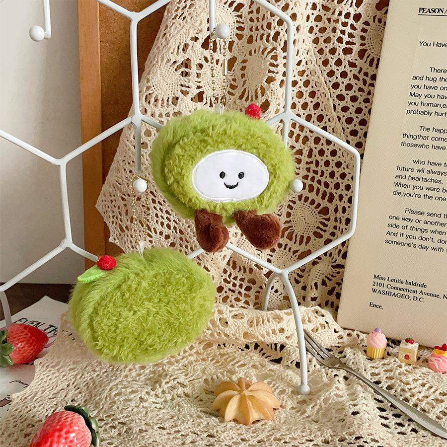 Niedliche Plüschkuchen-Serie Dessert-Puppe Plüschtiere Biskuitrolle Puppe Geburtstagsgeschenktüte Anhänger