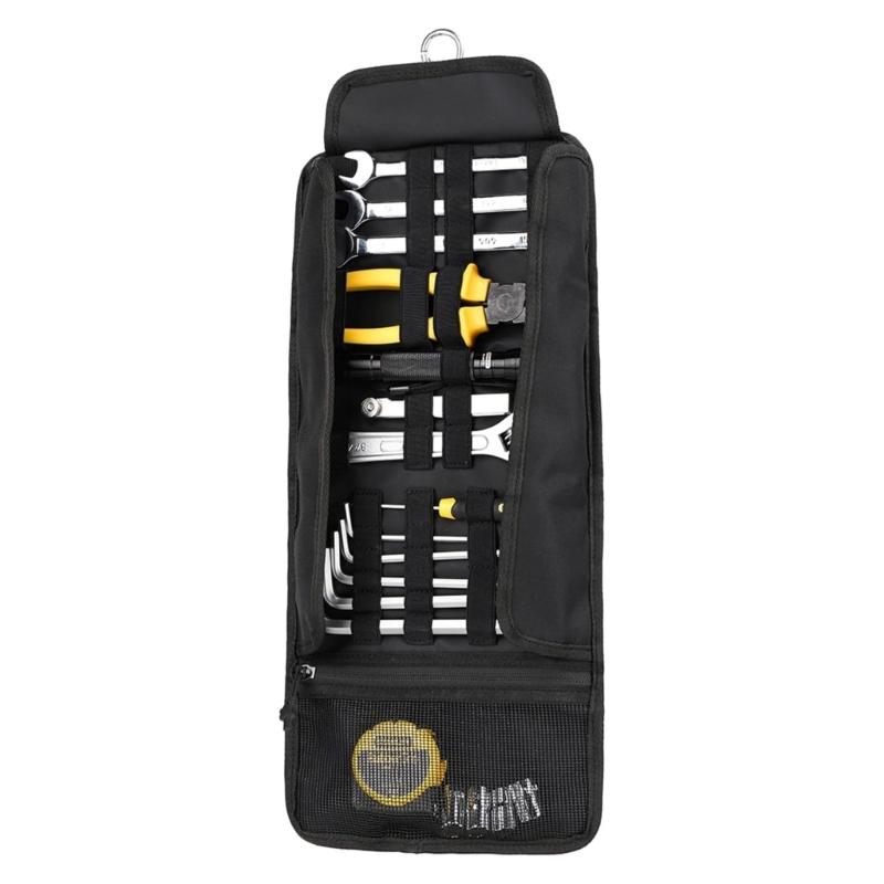 Multifunction Motorcycle Accessory Storage Solution Efficient Design Roll Up Bags Organizers For Enthusiasts