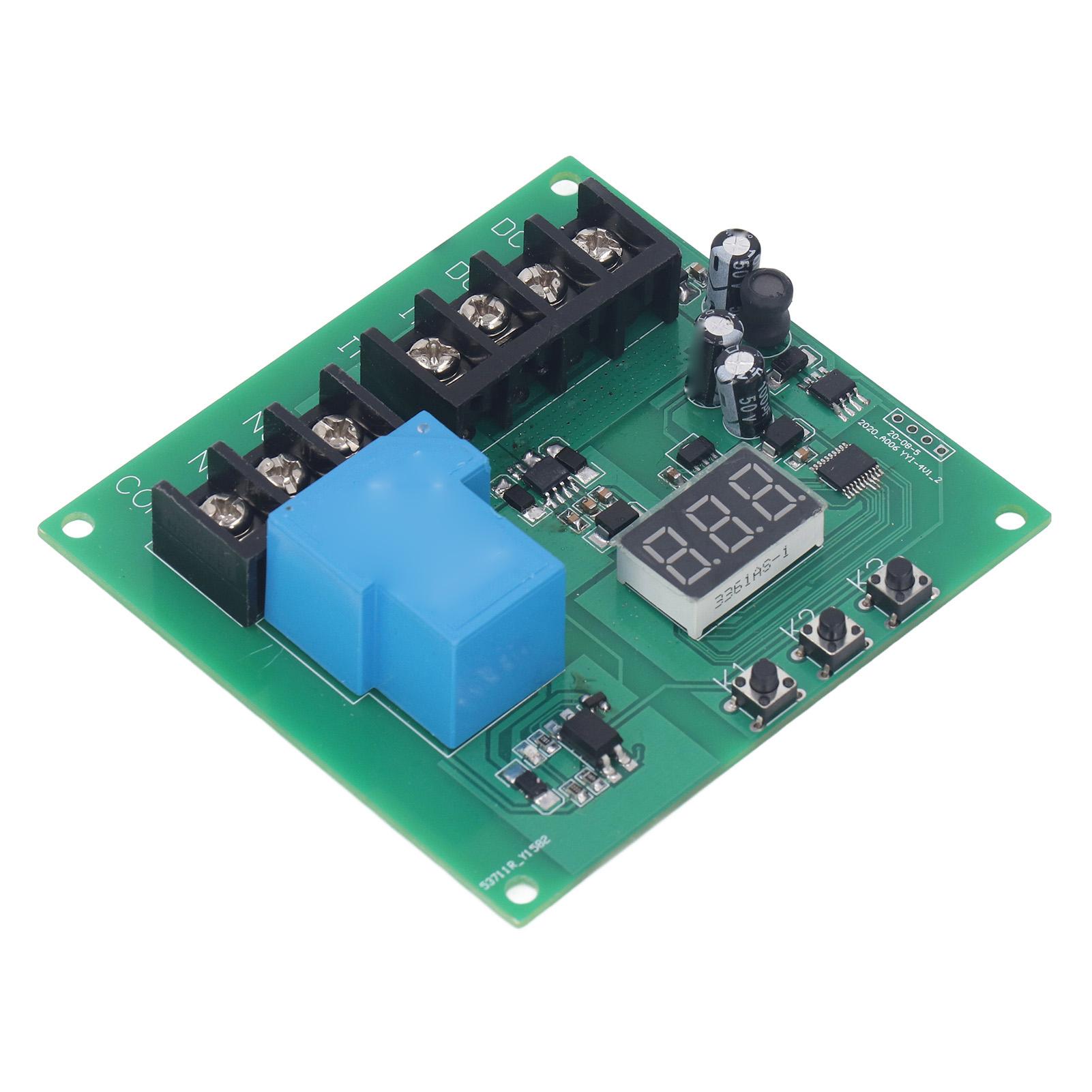 

DC Current Detection Sensing Module 7 to 30V 0 to 30A Digital Display Overcurrent Protection Relay