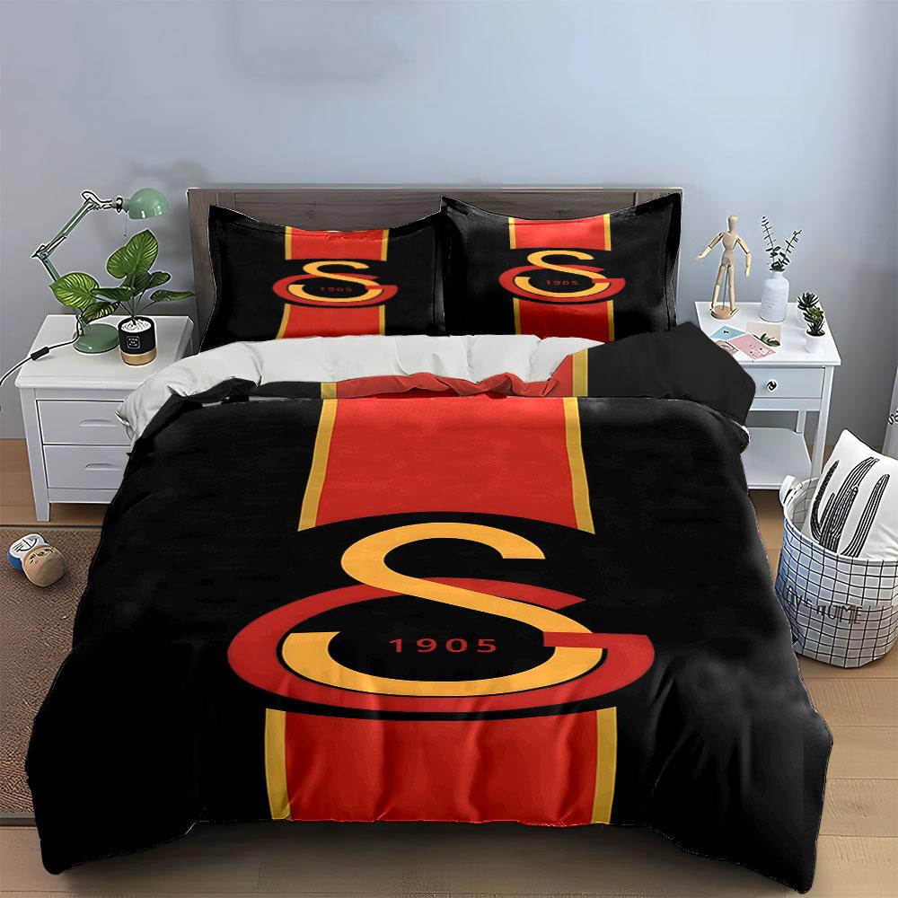 Bold "S" Logo Design. Bedding Sets Duvet Cover Sets Duvet Covers Pillowcases(1 * Duvet Cover 2 * Pillowcases Without Duvet Insert)