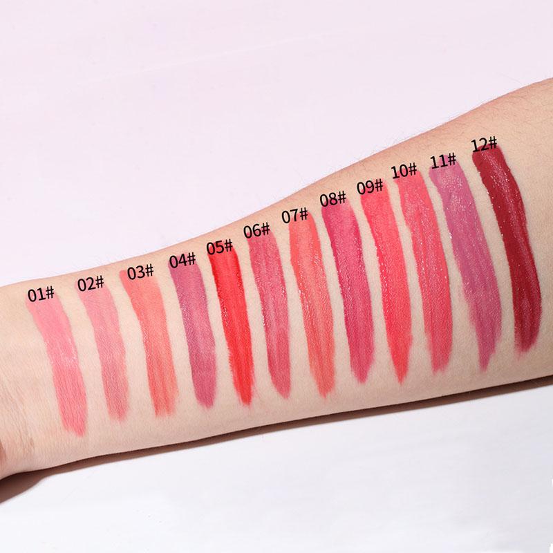 12 Colors Available Matte Lip Glaze Mist Lipstick Does Not Stick To The Cup Does Not Fade Lip Gloss Makeup