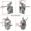 6A1-14301-03 Carburetor For YAMAHA Parsun Outboard Motor 2 Stroke 2HP 2A 6A1-14301-03-00 PZ10JX Boat Engine Carb