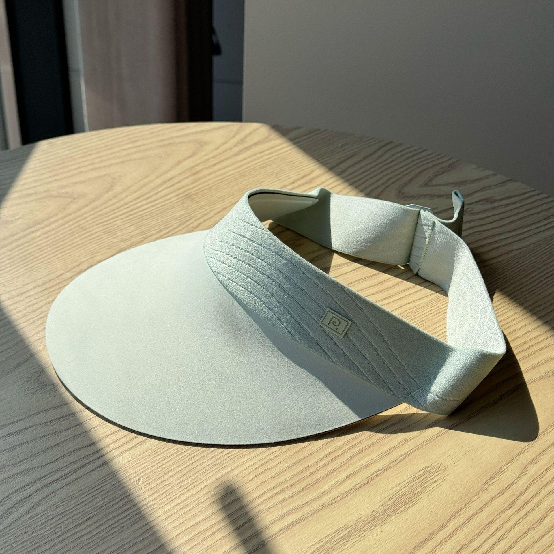 

Foldable Seamless Integrated Sun Protection Hat for Women, Summer Running Sports UV Protection Sun Hat, Lightweight Open-Top Hat Adult54-60Adjustable светло-синий