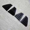 2 Pezzi Deflettori Laterali Posteriori Prese d'Aria Copri Parabrezza Per VW Golf 7 7.5 MK7 MK7.5 GTI GTD TSI TDI R R-Line 2013-2020 Kit Carrozzeria