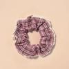Blue Plaid Lace Hair Ribbon - Gentle On Hair, Cute Ballet Style for Girls