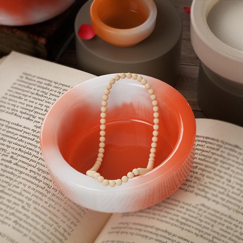 Stampo in Resina Epossidica Stampi Scatola Portagioie a Forma Rotonda Contenitori di Stoccaggio Stampo Materiale Silicone Regalo per Amante dell'Artigianato Fai da Te