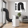 Heat Resistant AC Hose Insulation Sleeve Waterproof AC Exhaust Pipe Thermal Cover  Exhaust Hose