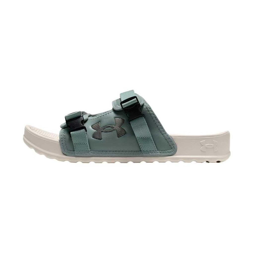Under Armour Movement Fashion Comfortable Trendy Minimalist Slide Sandals Unisex Footwear Silicon-Green 6007202-348
