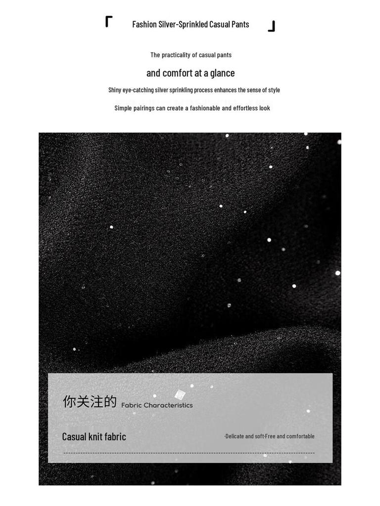 Women's Elegant Drawstring High-Waist Loose Fit Casual Pants