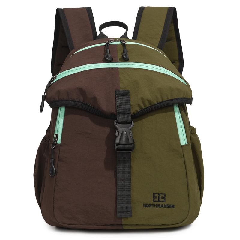 Schoolbag Spice Girls Contrast Color Small Backpack Women's Travel Lightweight Backpack Niche Lightweight Foreign Style Outdoor Hiking Hiking Bag