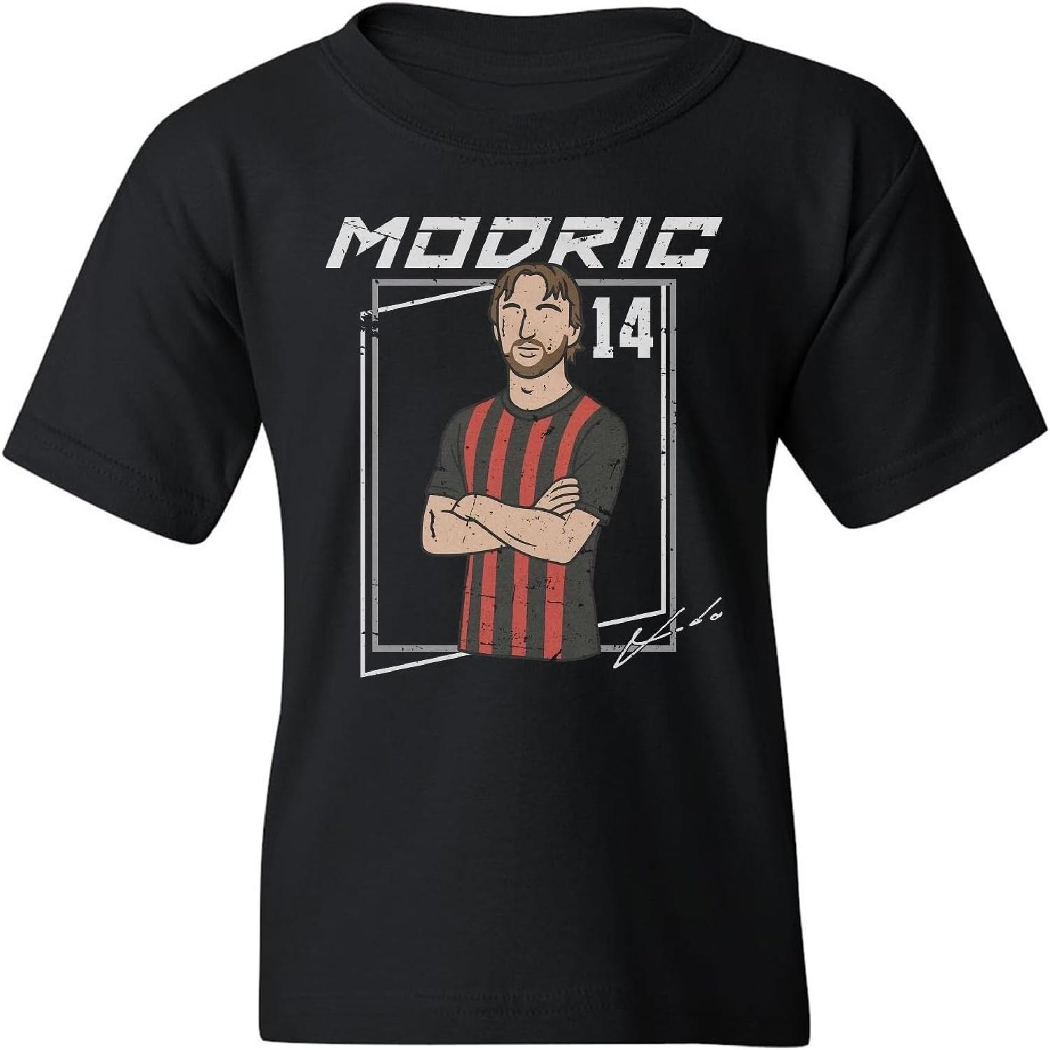 Nena & Nene Modric 14 Inspired Graphic - Soccer Fans Tribute Youth Unisex T-Shirt S