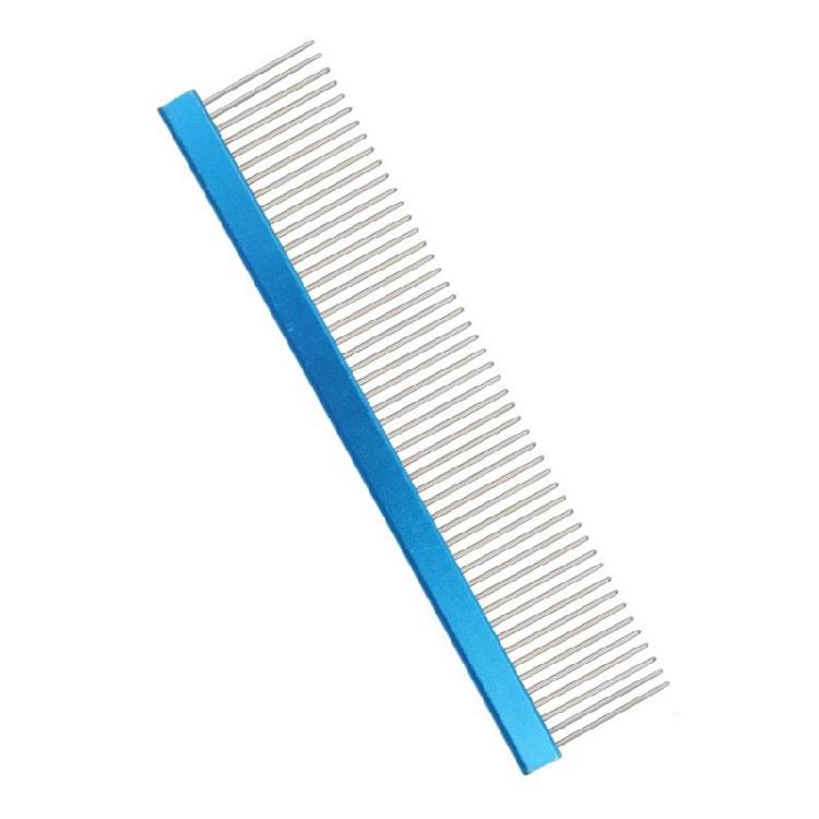 Straight Row Cats Comb Hair Removal Dog Deshedding Hair Comb Hair Remover 2pcs  Massage Comb Pet Grooming Supply
